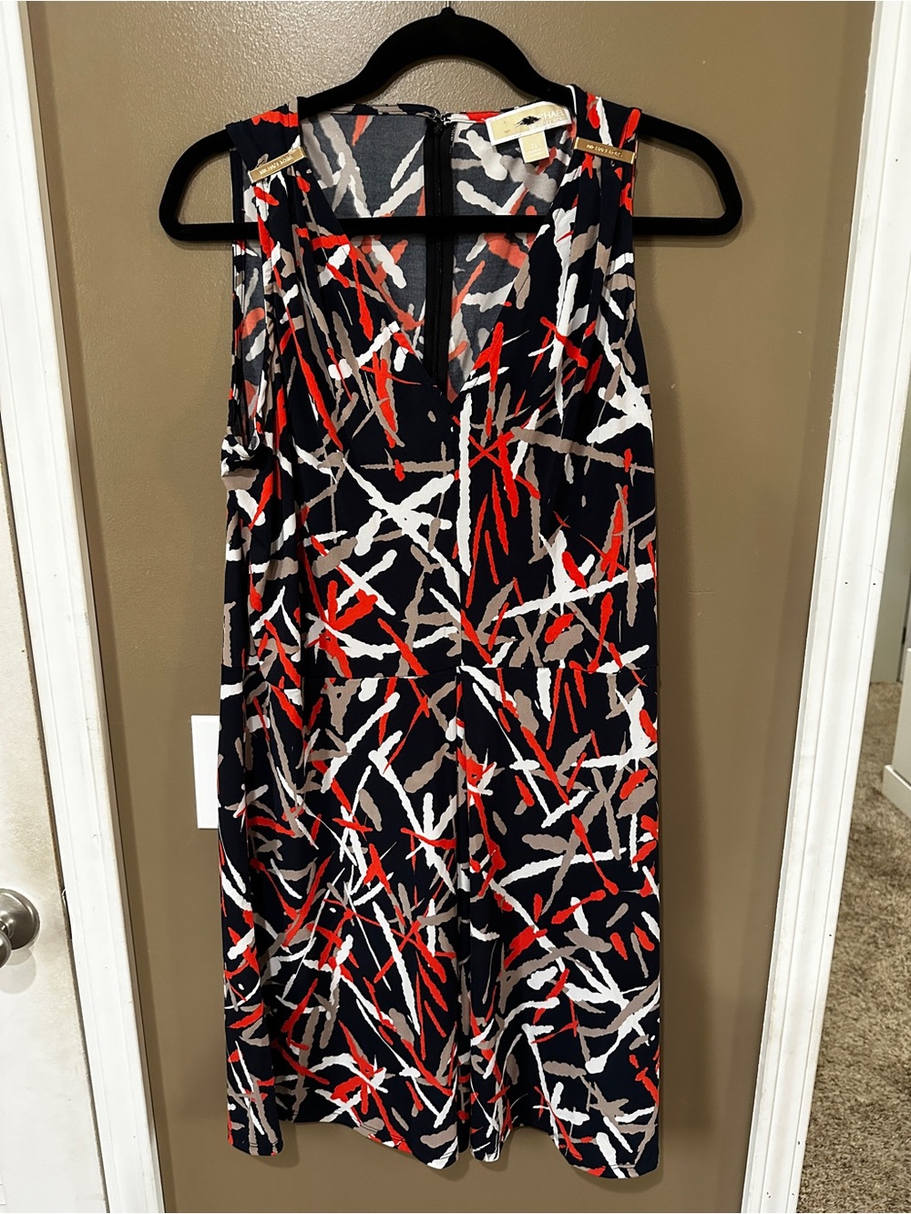 Michael Kors dress with gold accents